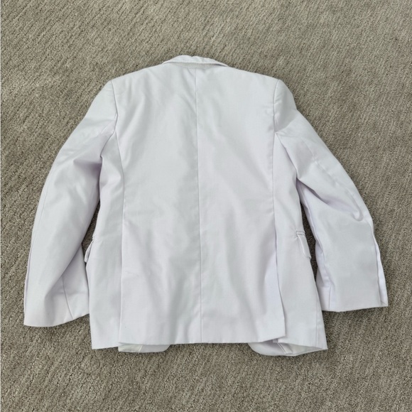 Perry Ellis white size 8 boys tuxedo jacket - Picture 5 of 8